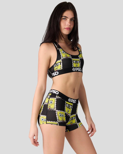 SpongeBob SquarePants - Check - Sports Bra