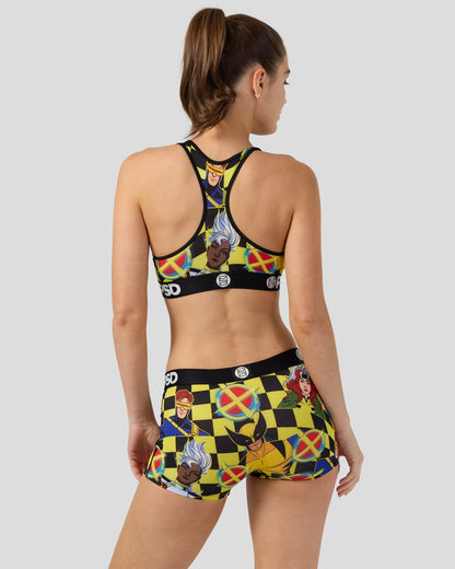Xmen Checkers Sb Multi - Sports Bra