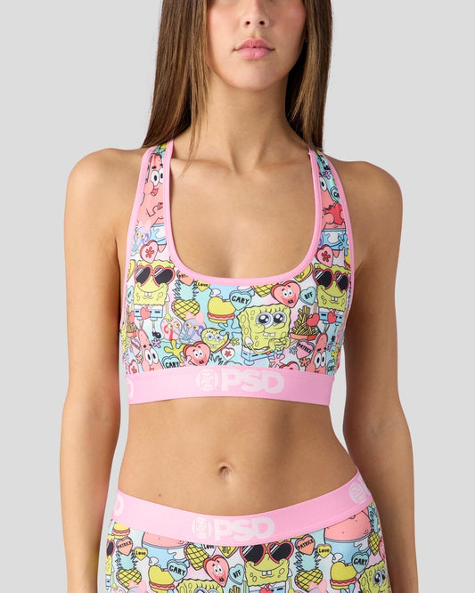 SpongeBob SquarePants - XOXO, SpongeBob - Sports Bra