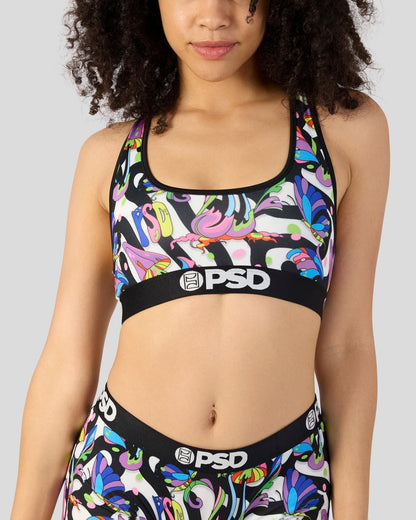 PSD Mushrooms - Sports Bra