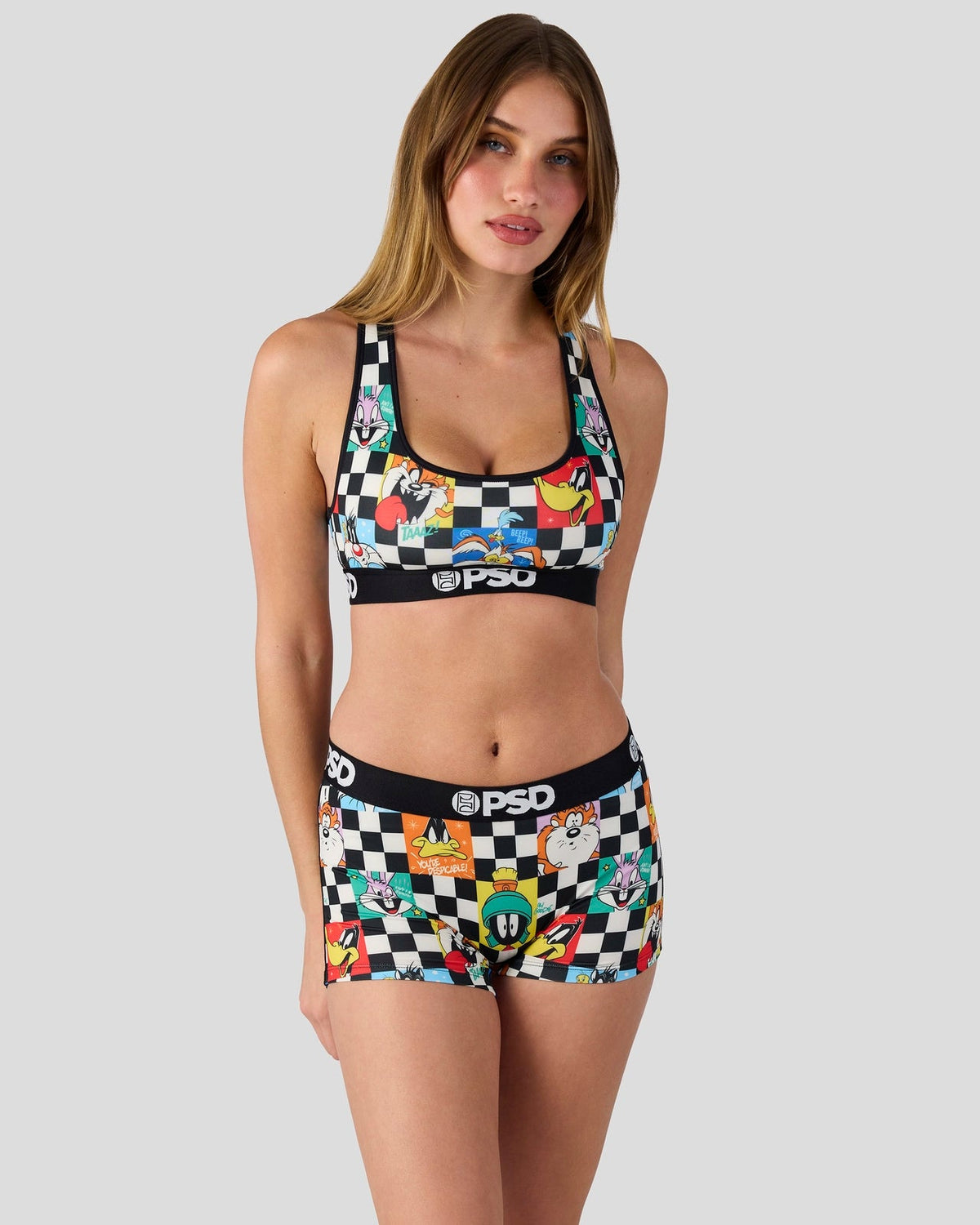 Looney Tunes - Check - Sports Bra