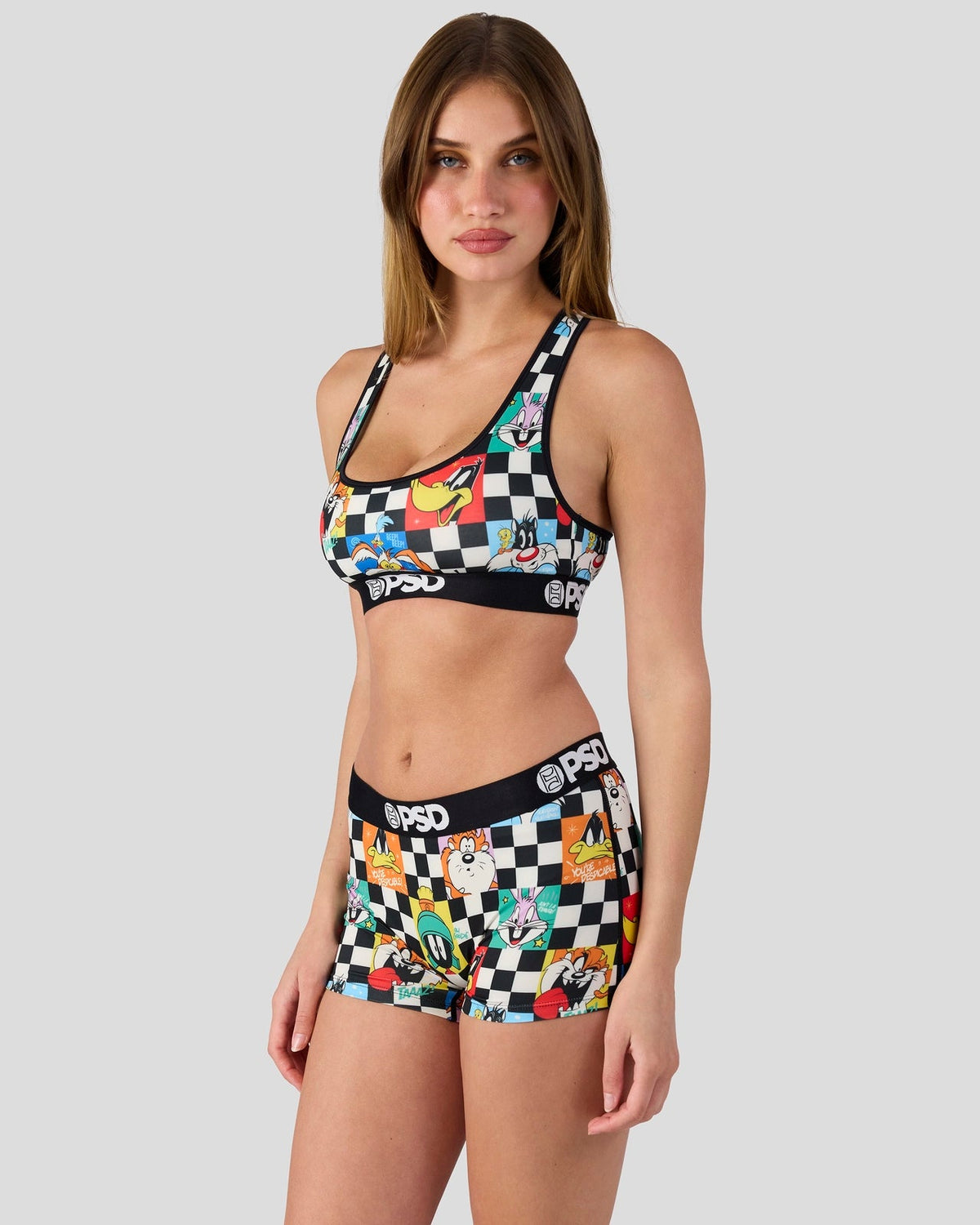 Looney Tunes - Check - Sports Bra