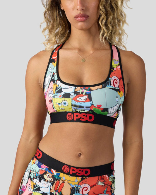 SpongeBob SquarePants - Squad - Sports Bra