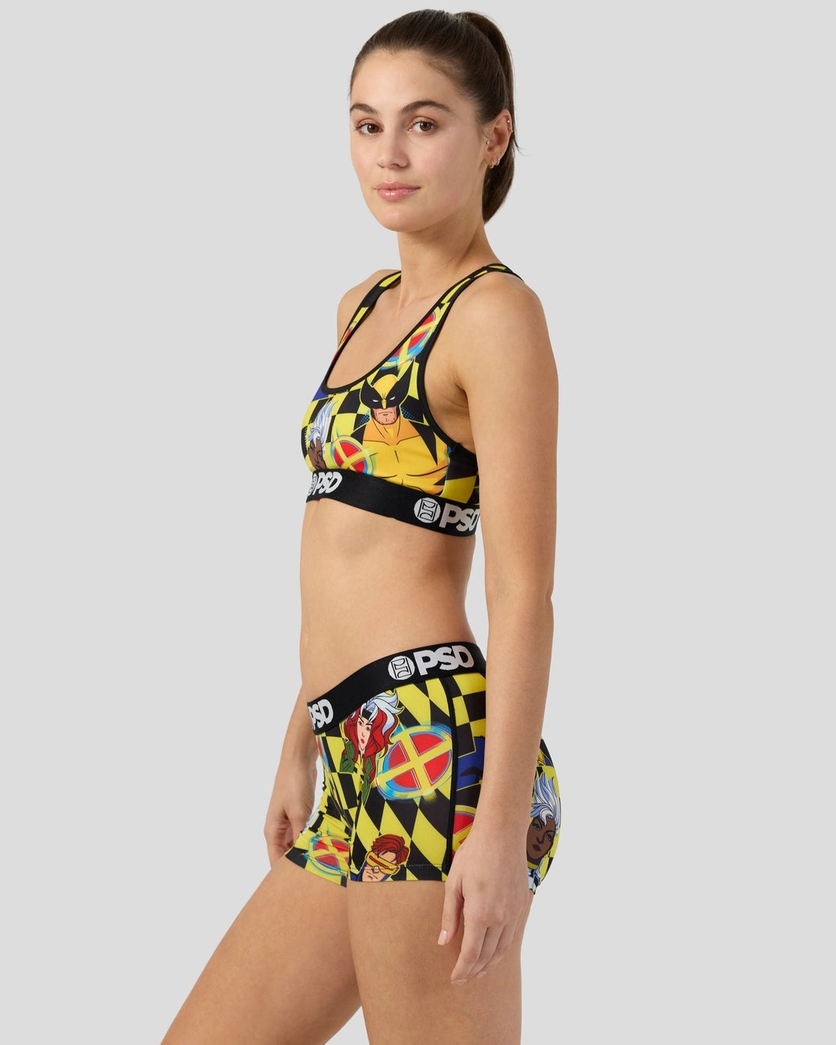 Xmen Checkers Bs Multi - Boy Short