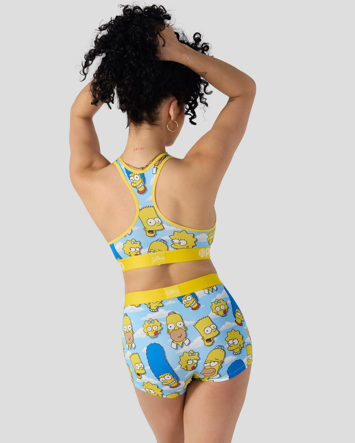 The Simpsons - Heads - Sports Bra