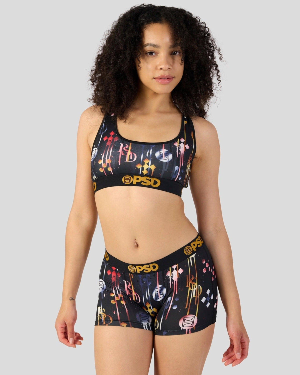 Dark Metal Lux - Sports Bra