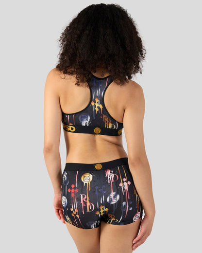 Dark Metal Lux - Sports Bra